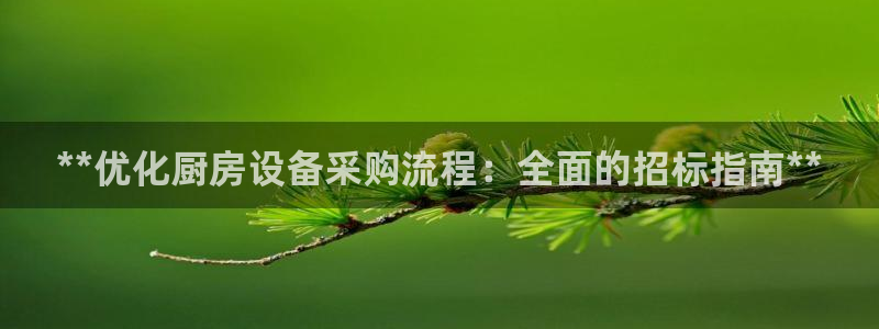 尊龙凯时导航菜单首页：**优化厨房设备采
