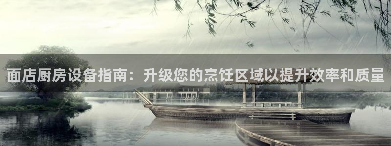 尊龙凯时城游戏官网：面店厨房设备指南：升级您的烹饪区域以提升
