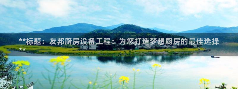 尊龙现金d88：**标题：友邦厨房设备工程：为您打造梦想厨房