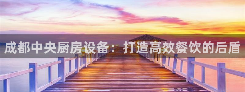 尊龙一人生就是博电子游戏：成都中央厨房设备：打造高效餐饮的后