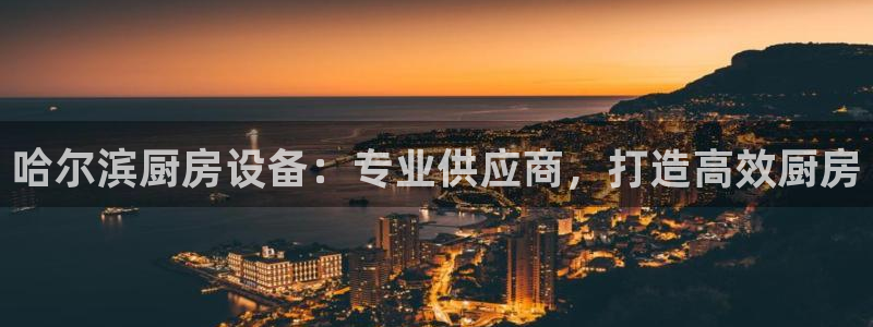 Z6尊龙老版：哈尔滨厨房设备：专业供应商，打造高效厨房