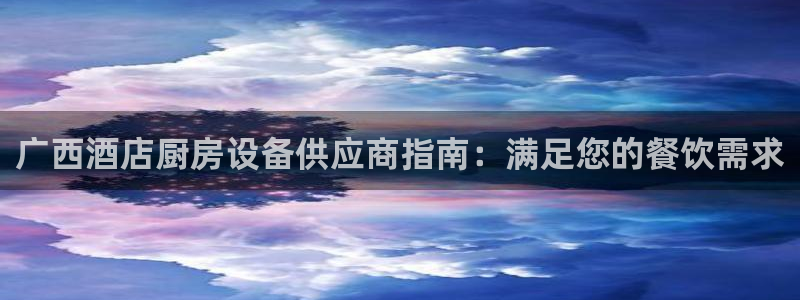尊龙凯时 - 人生就是搏手机登录：广西酒店厨房设备供应商指南