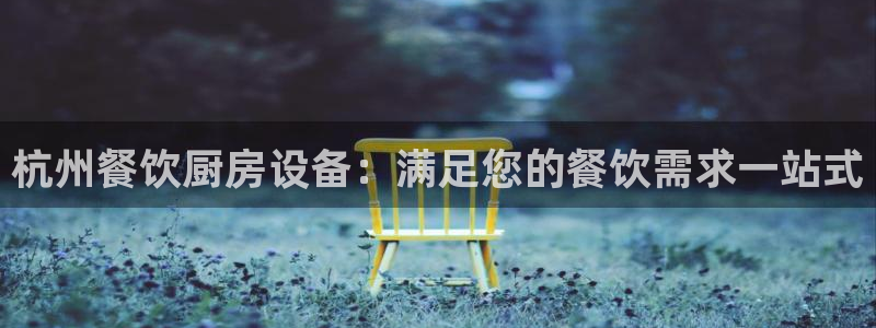 尊龙凯时台子：杭州餐饮厨房设备：满足您的餐饮需求一站式